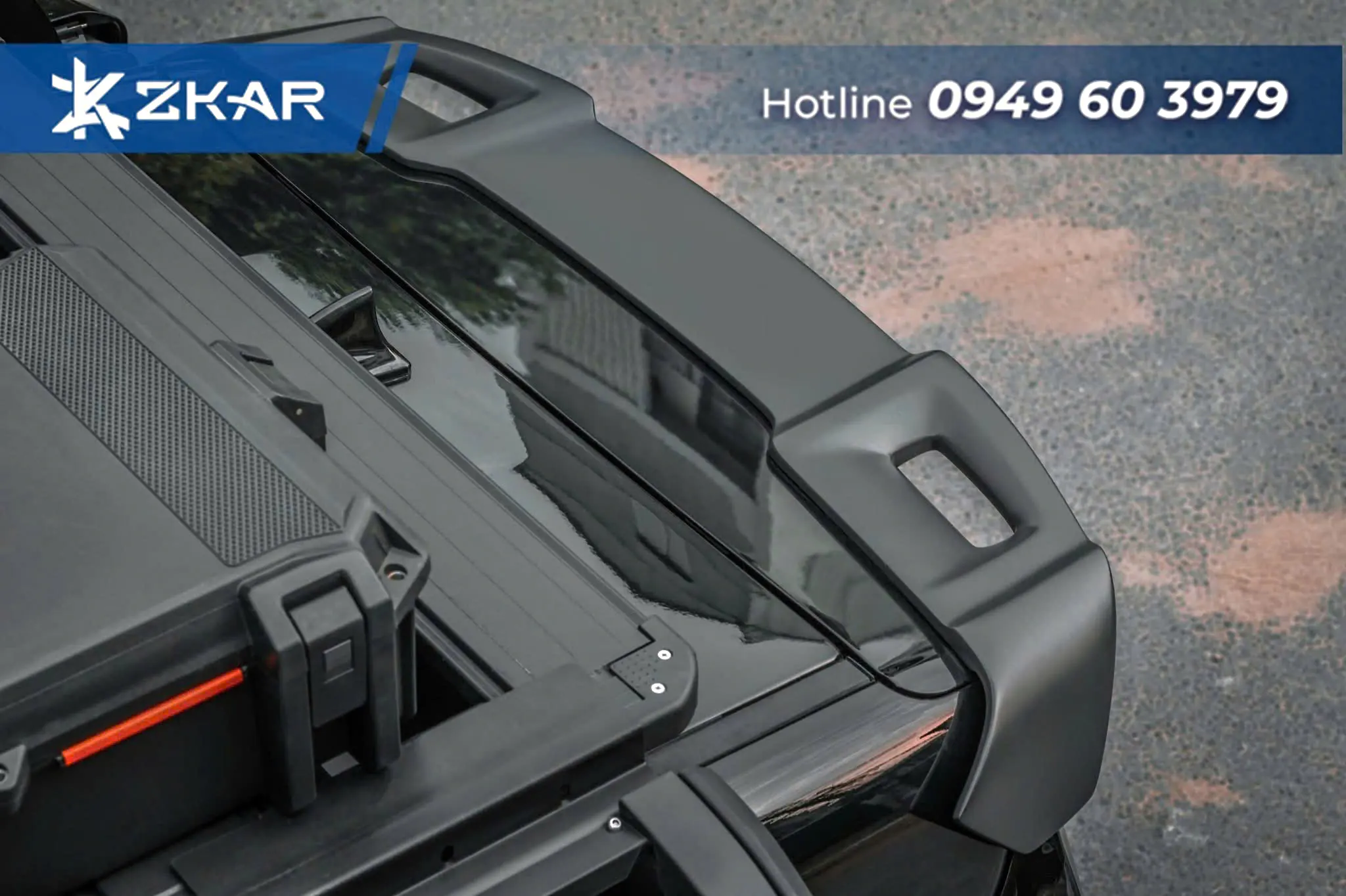 Bảng Giá Cánh Lướt Gió| Đuôi Gió Xe Điện VinFast VF3 Tại ZKar Auto