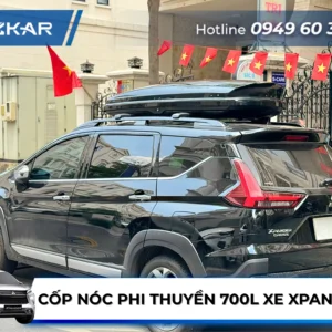 Cốp Nóc Phi Thuyền 700L Cho Xe Xpander