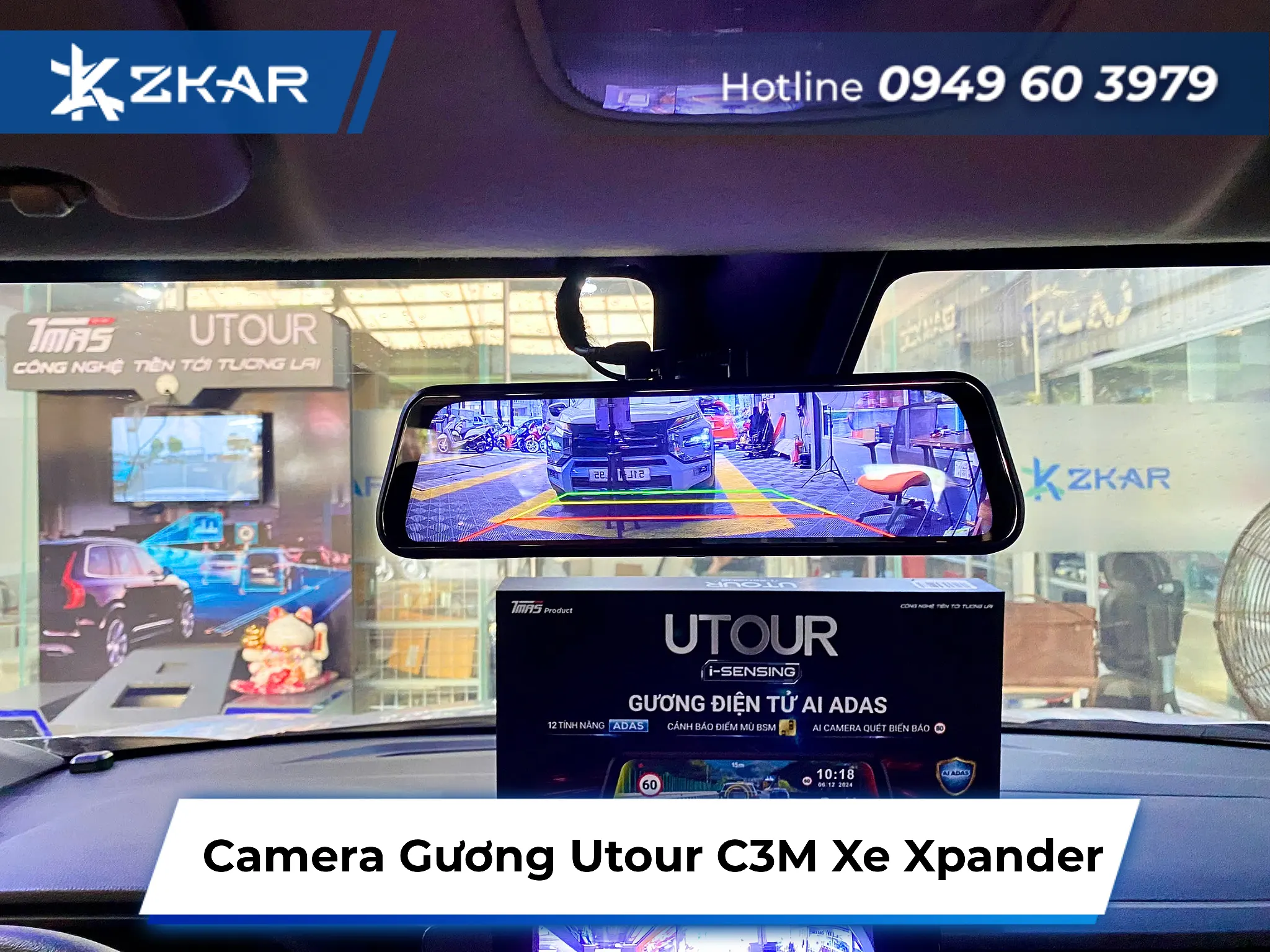 Địa Chỉ Lắp Camera Gương Utour C3M Cho Xe Xpander Uy Tín Tại TP.HCM