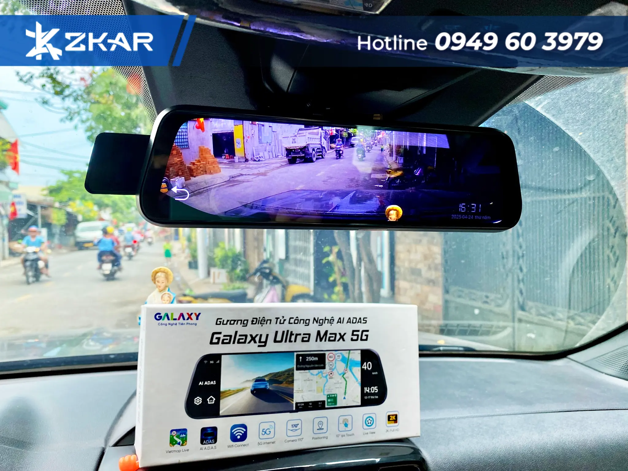 Tại Sao Ranger Wildtrak Nên Lắp Gương Điện Tử Galaxy Ultra Max 5G?