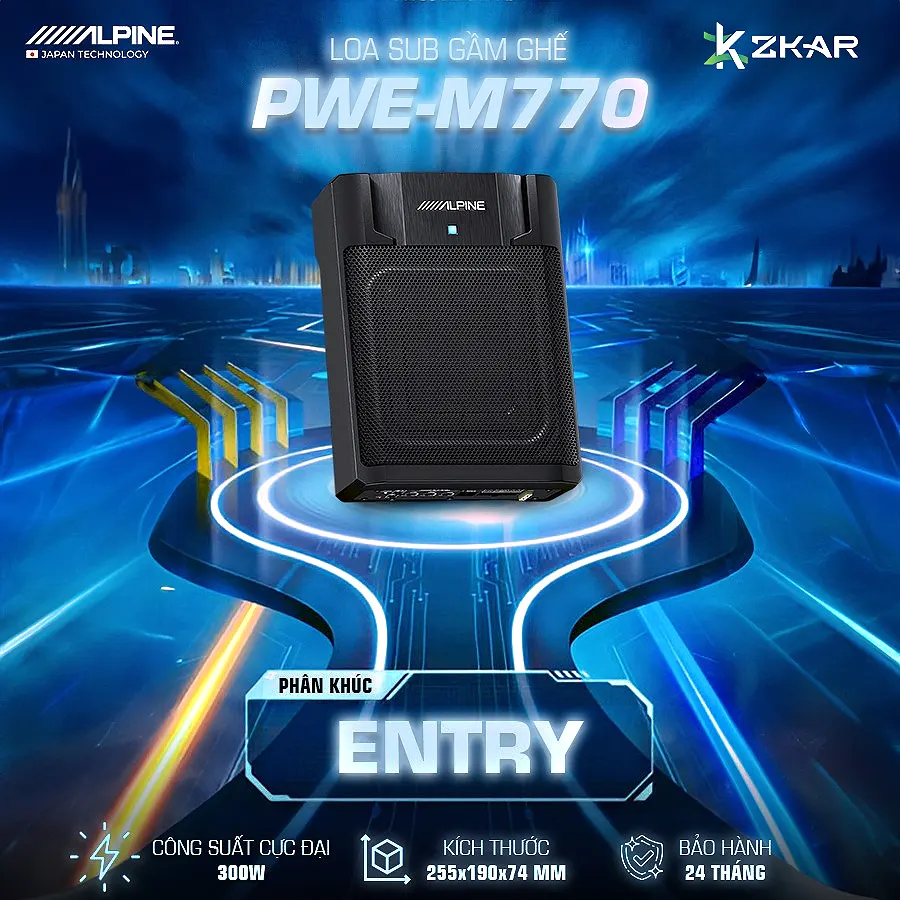 Loa Sub Gầm Ghế – PWE-M770