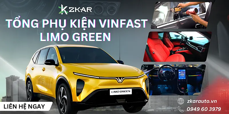 Tổng Phụ Kiện Vinfast Limo Green