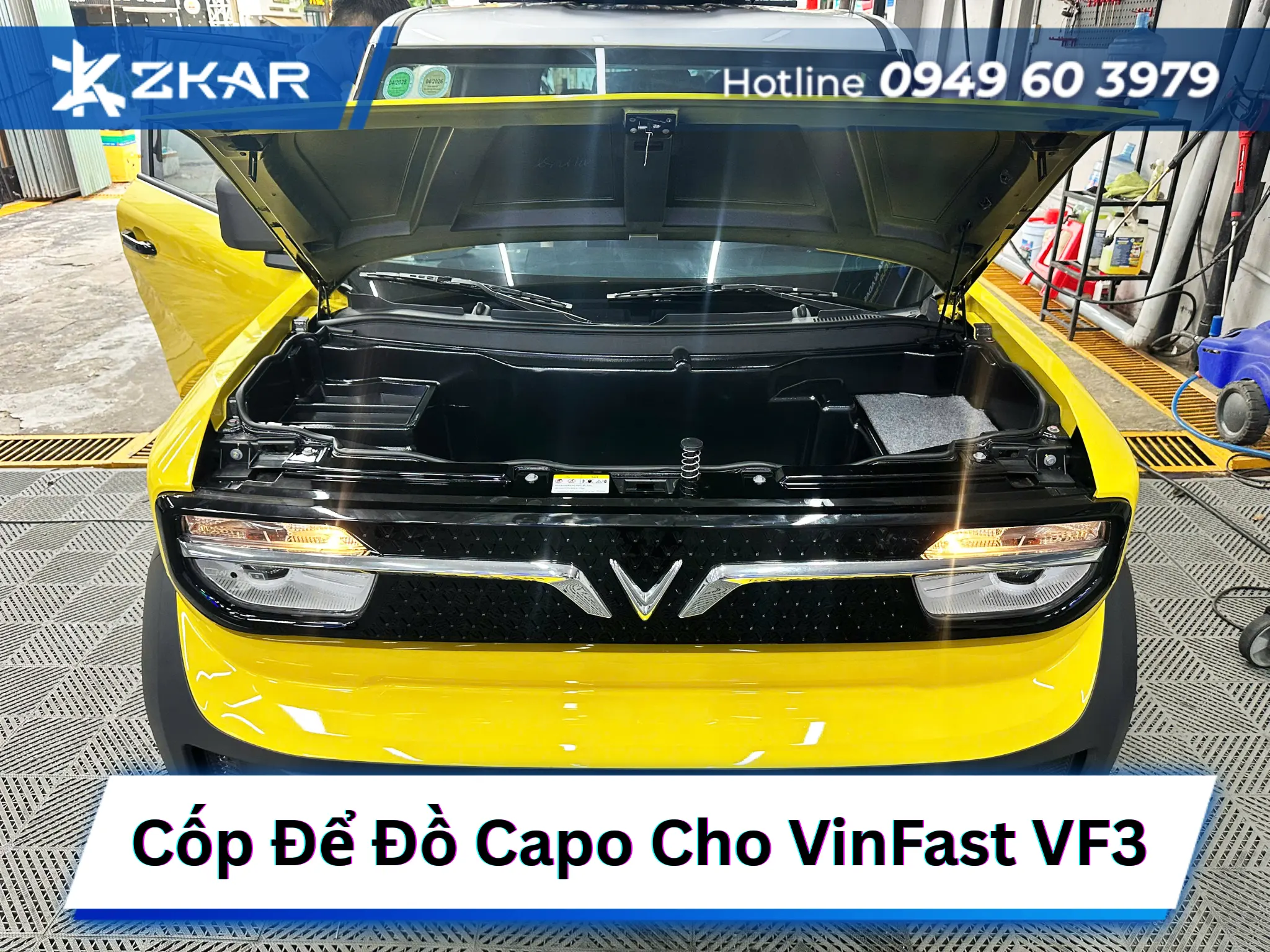 Cốp Để Đồ Capo Cho Xe Xe Điện VinFast VF3