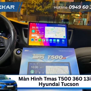 Lắp Màn Hình TMAS T500 360 13 inch Xe Hyundai Tucson