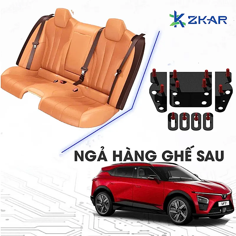 Ngả Ghế Băng Sau Cho VinFast VF5