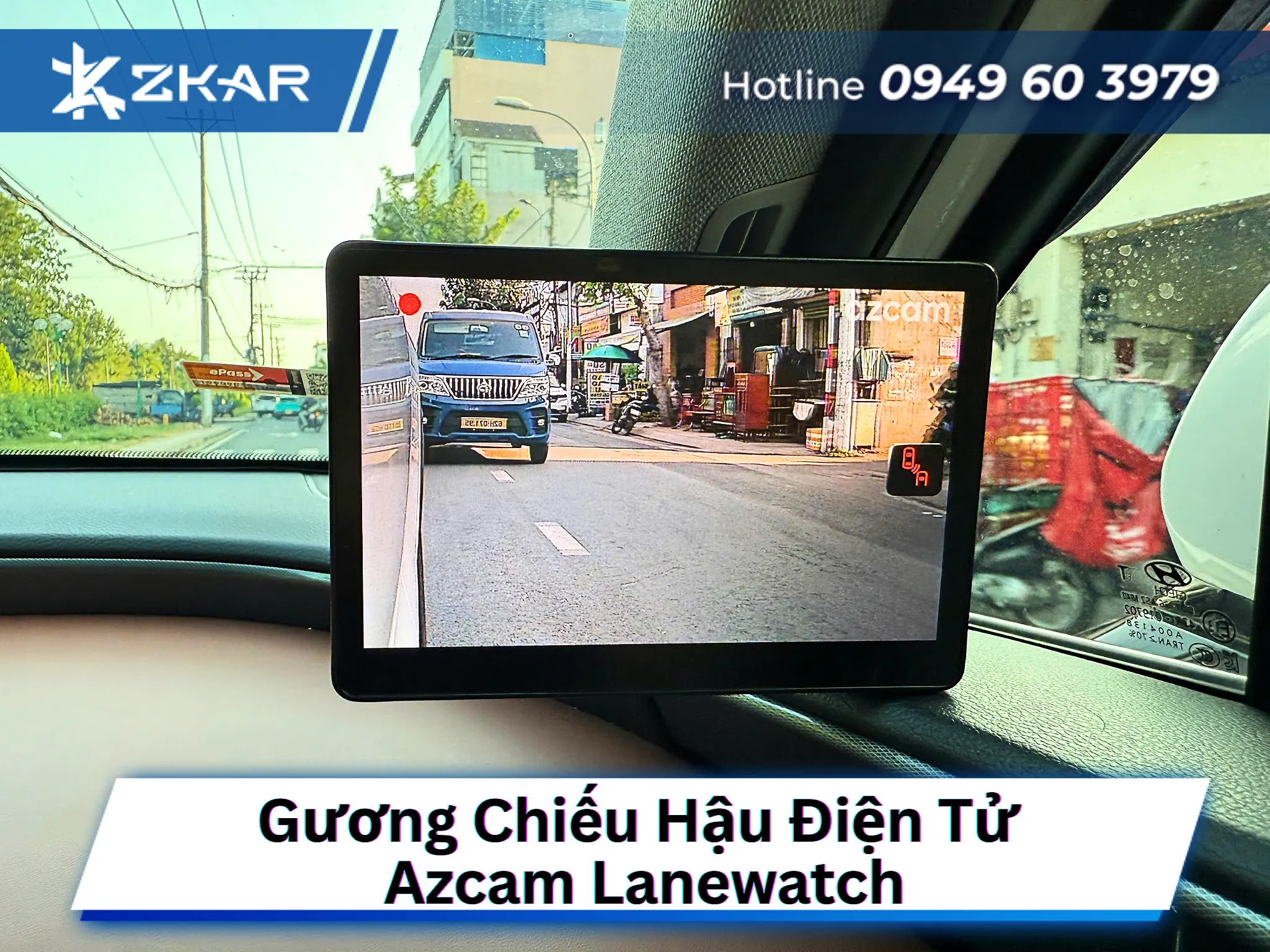 Tính Năng Nổi Bật Của Gương Điện Tử Azcam Lanewatch