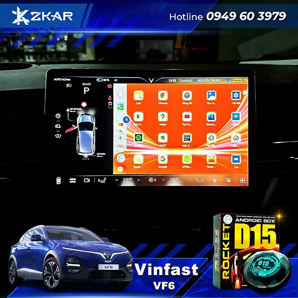 chuyển đổi màn hình zin thành hệ điều hành Android 12