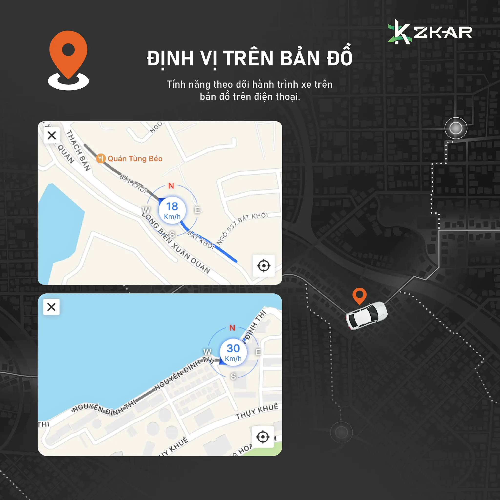 Định Vị Trên Bản Đồ