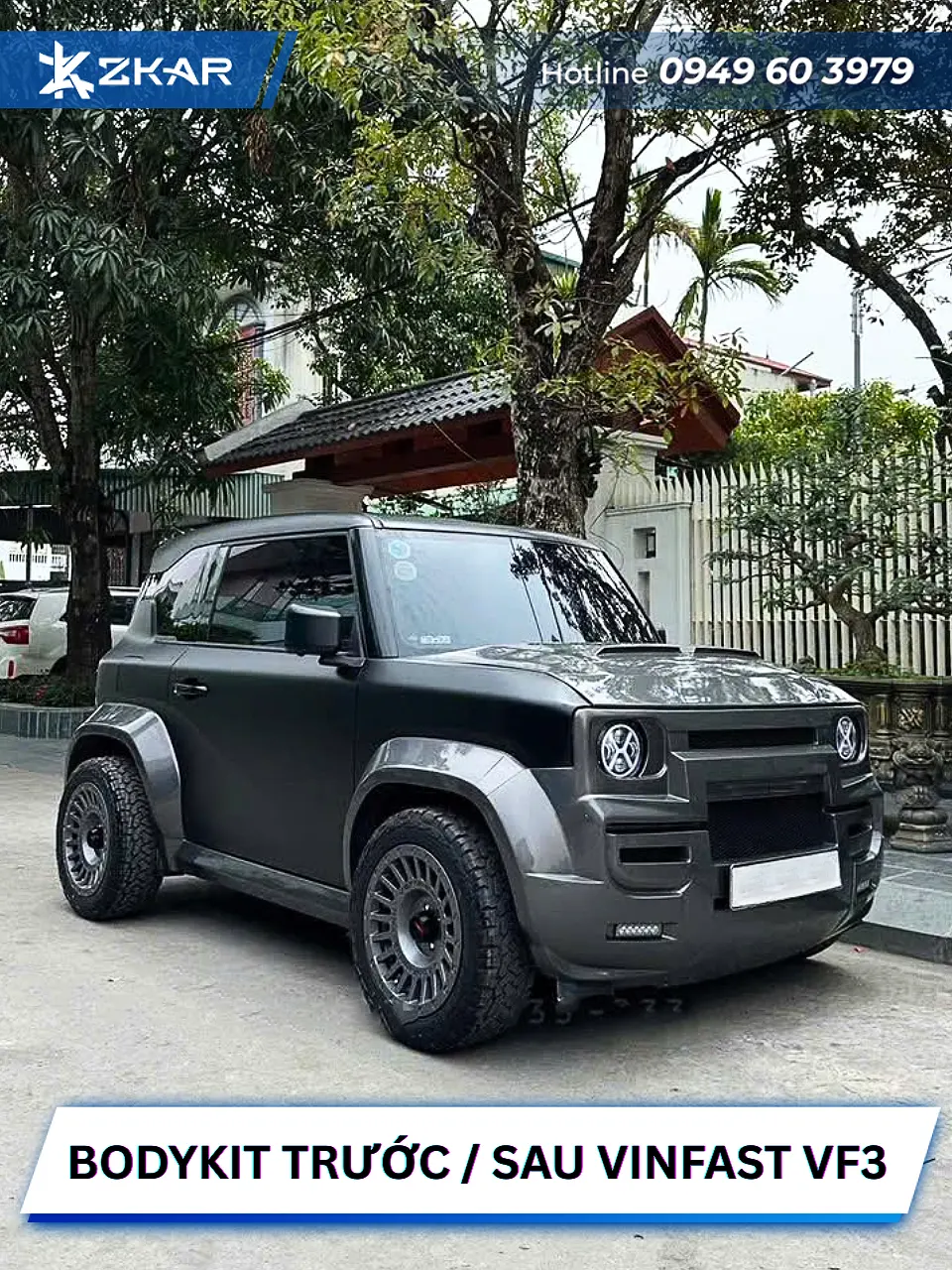 Bảng giá bodykit VF3