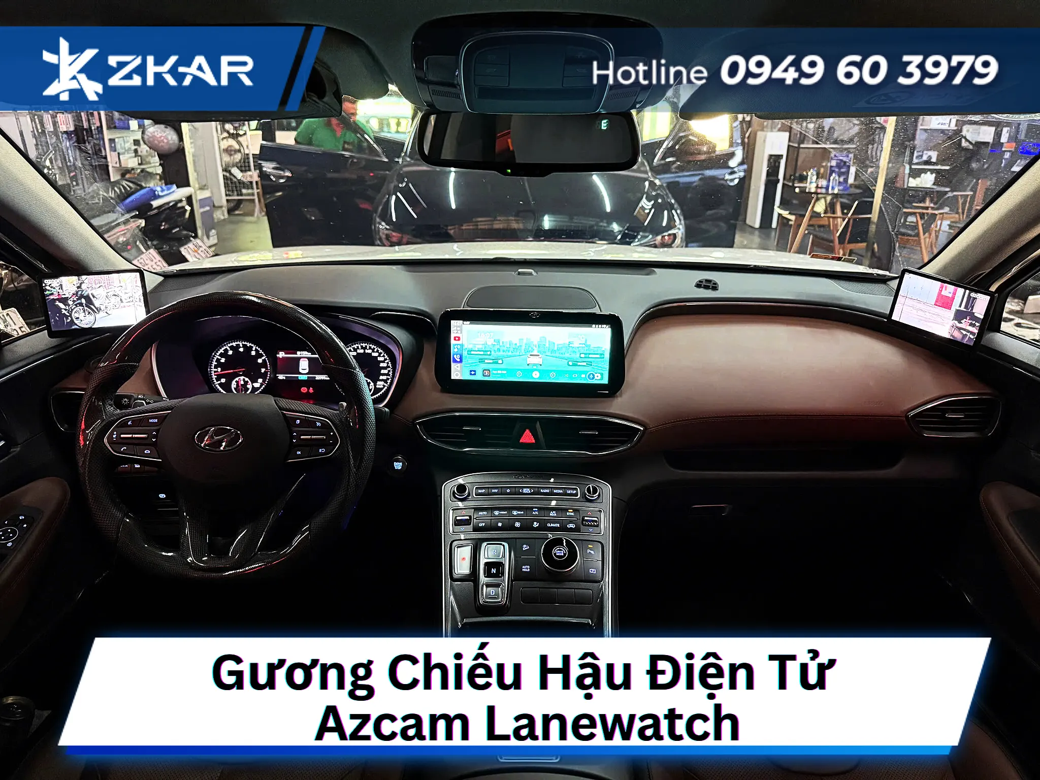 Địa Chỉ Lắp cam hành trình Azcam Lanewatch Uy Tín Tại TP.HCM