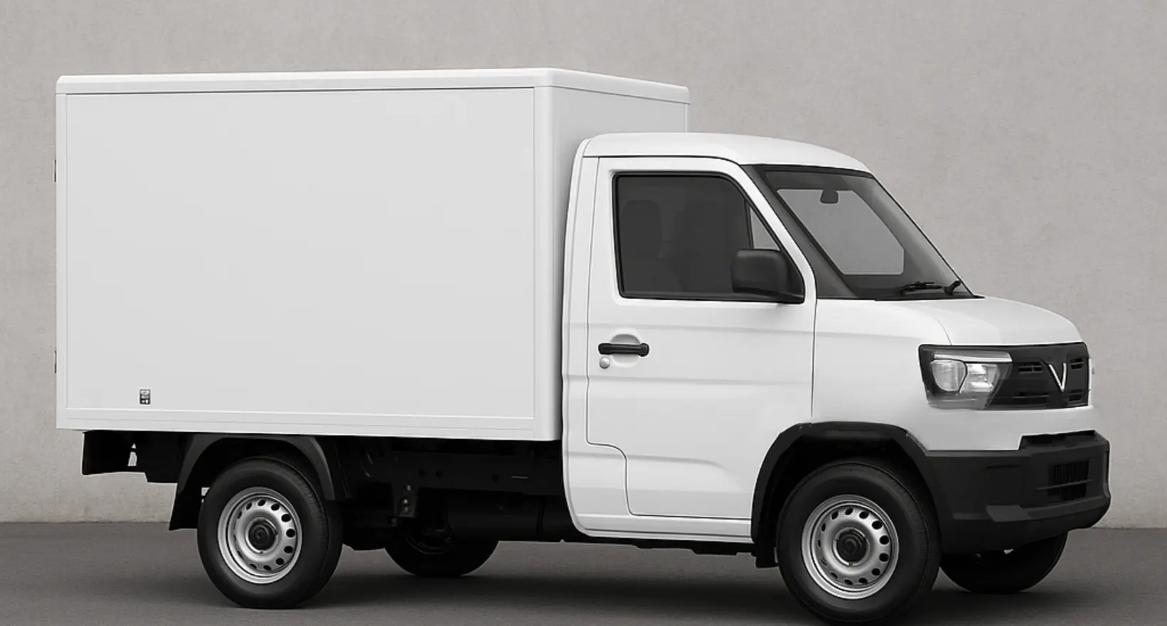 VinFast có thể sẽ công bố một mẫu xe tải điện vào ngày 13/5. Ảnh tạo bởi trí tuệ nhân tạo AI.