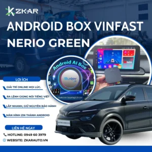 Android Box Cho Xe VinFast Nerio Green