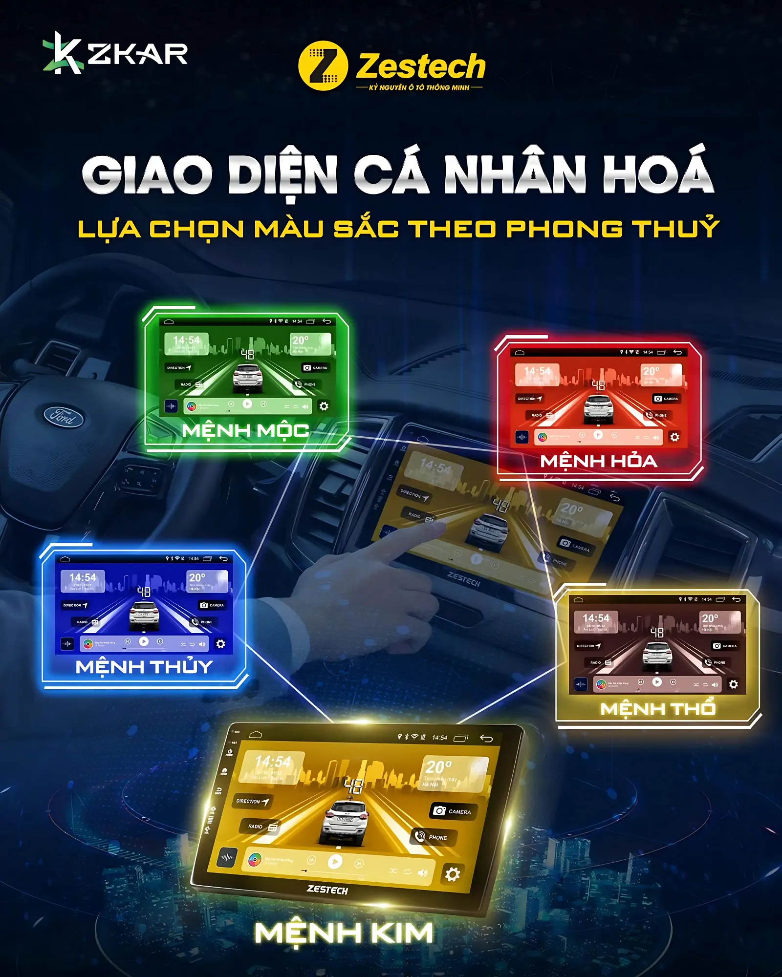 Giao diện sang trọng