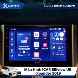 Lắp Màn Hình ICAR Elliview UE Xe Xpander 2019