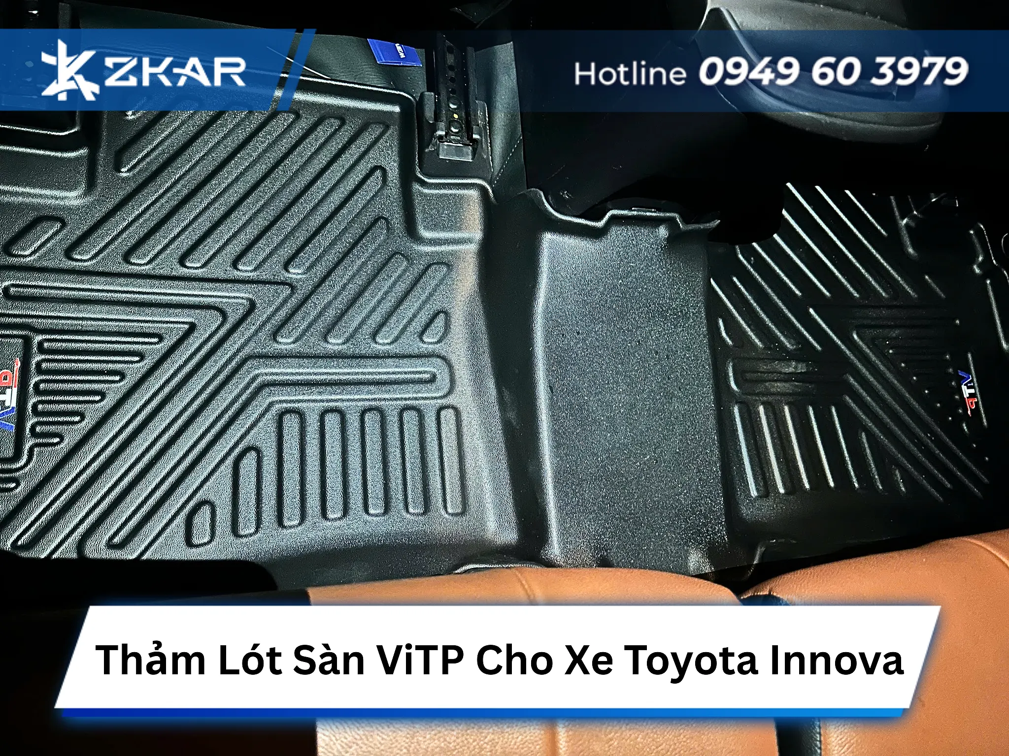 Lợi Ích Khi Sử Dụng Thảm Lót Sàn ViTP Cho Toyota Innova