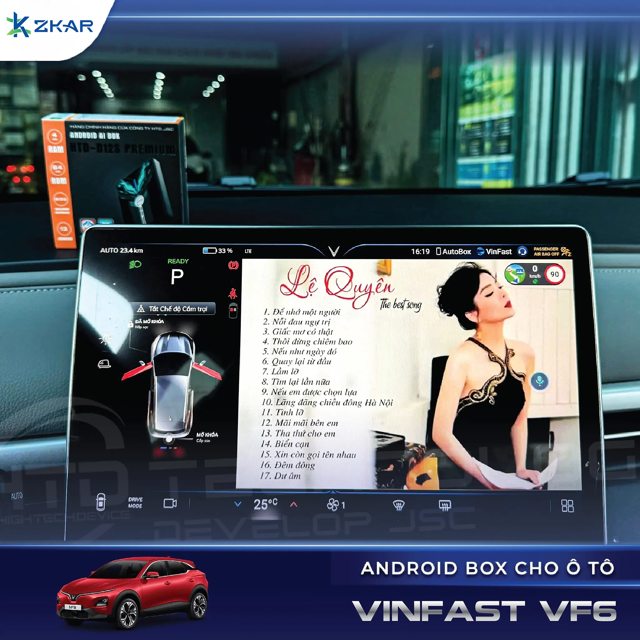 Android Box D15 Rocket VinFast VF6