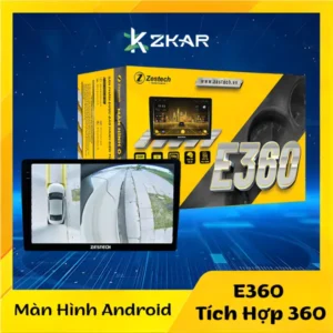 Màn Hình Ô Tô Zestech E360 Liền Camera 360