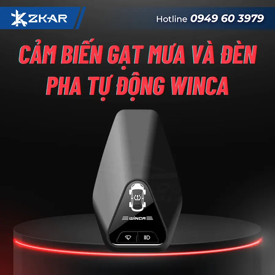 Cảm Biến Gạt Mưa Và Đèn Pha Tự Động Winca