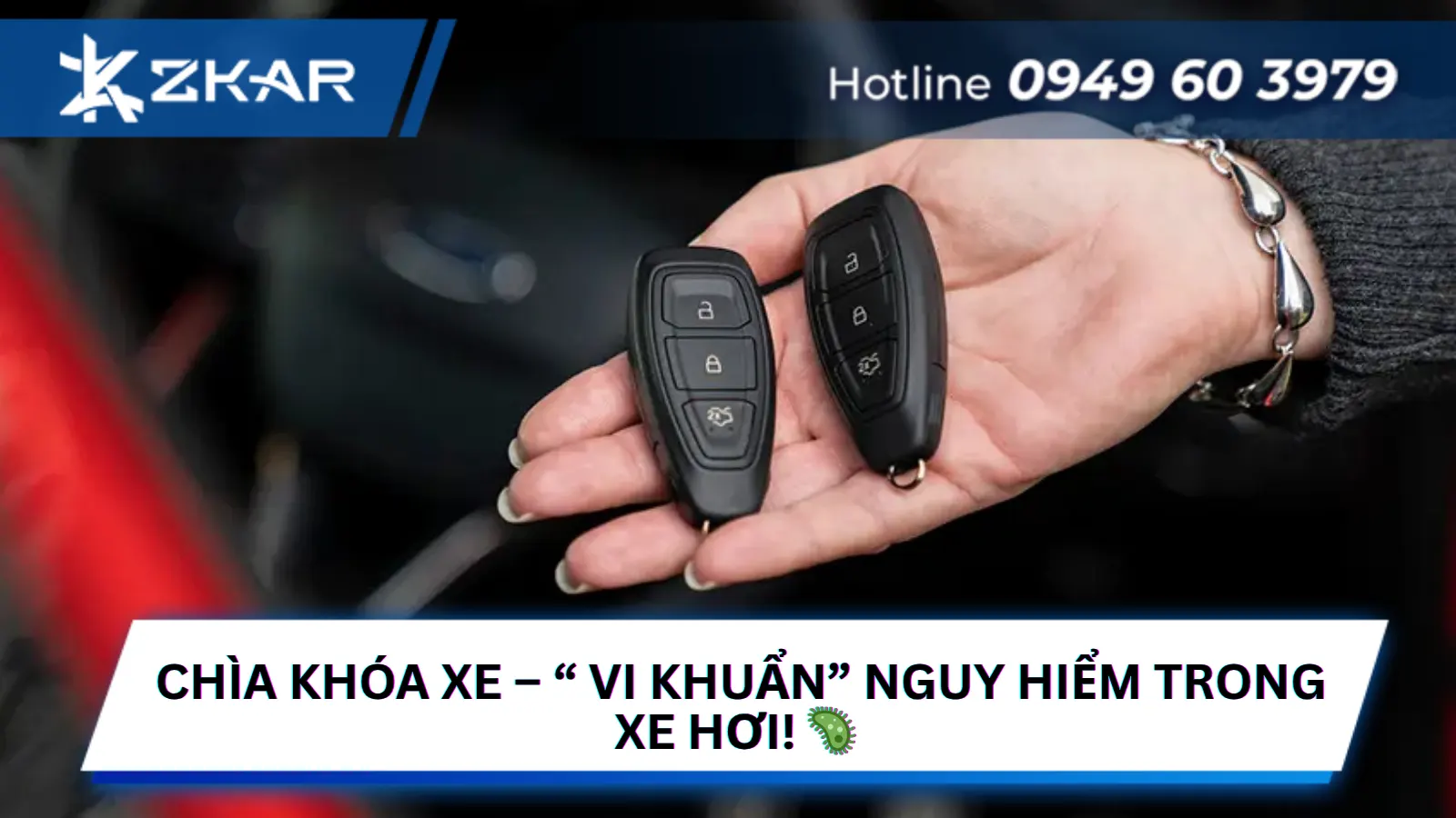 Những Vật Dụng Trong Xe Bạn Không Nên Bỏ Qua