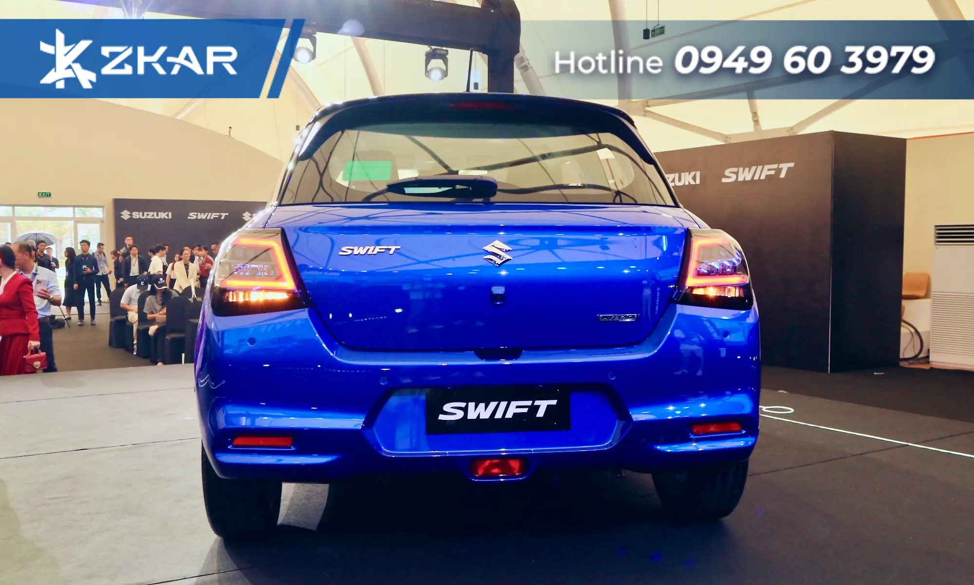 Nội thất trước - sau Suzuki Swift 2025