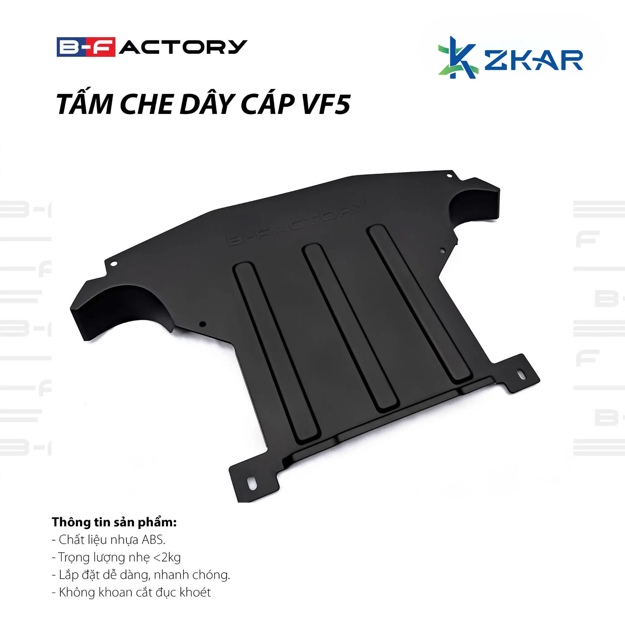 Tấm Che Dây Cáp VinFast VF5 B-Factory