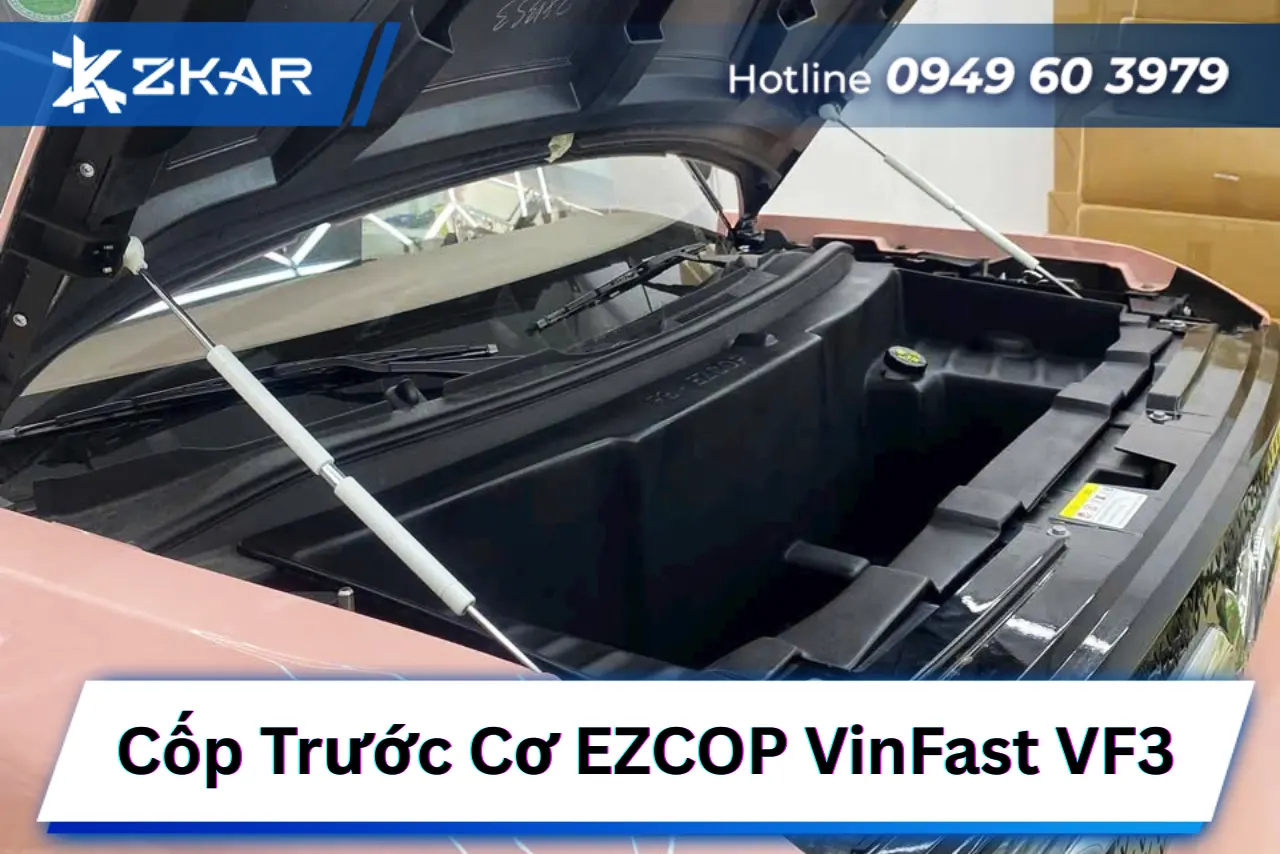 Tại Sao Nên Lắp Cốp Trước Cơ EZCOP Cho VinFast VF3?
