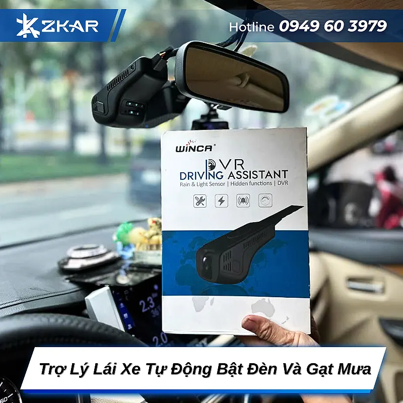 Trợ Lý Lái Xe Tự Động Bật Đèn Và Gạt Mưa