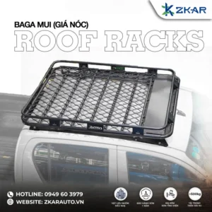Baga Mui Giá Nóc Nhôm Rhino Roof Rack Cho Các Dòng Xe Bán Tải
