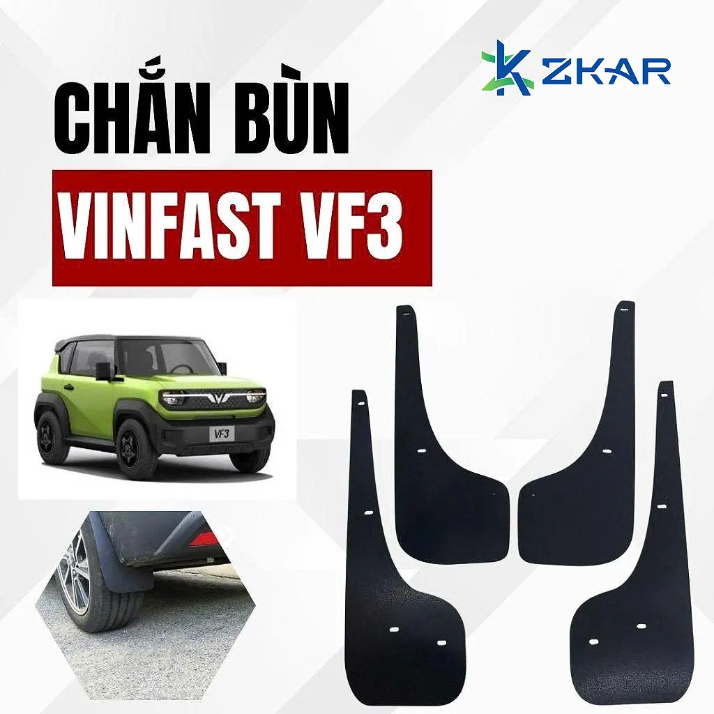 Lợi Ích Khi Lắp Chắn Bùn Cho VinFast VF3