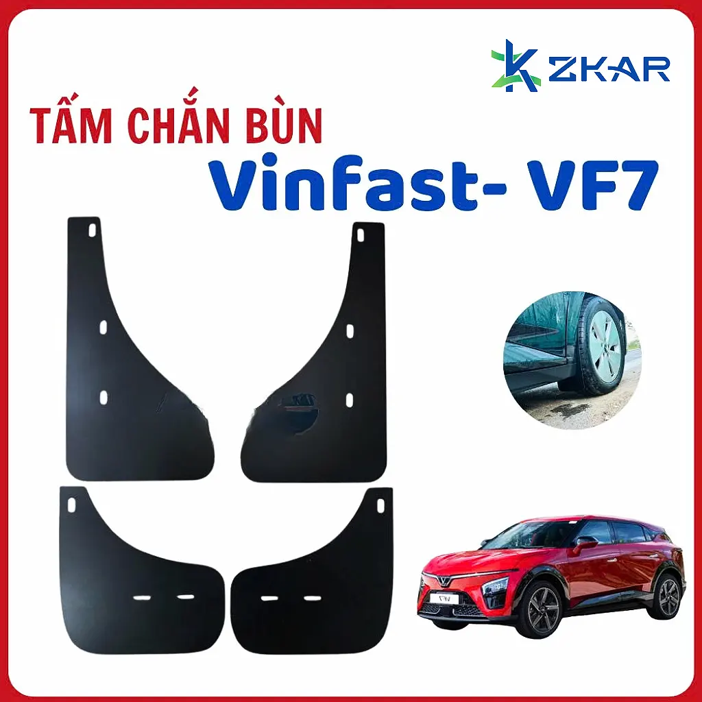Địa Chỉ Lắp Chắn Bùn Ô Tô VinFast VF7 Uy Tín Tại TP.HCM