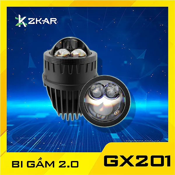 Độ Đèn Bi Gầm Zestech GX201