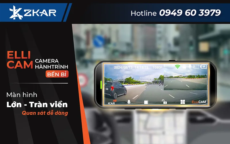Kích thước của Ellicam A650S