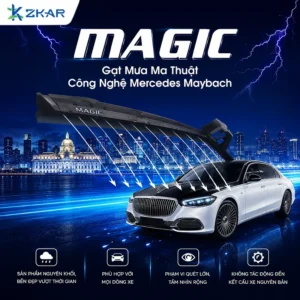 Gạt Mưa Ma Thuật Magic Công Nghệ Mercedes Maybach