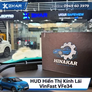 HUD Hiển Thị Kính Lái Cho Xe Điện VinFast VFe34