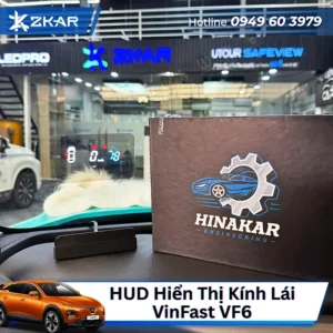 HUD Hiển Thị Kính Lái Cho Xe Điện VinFast VF6