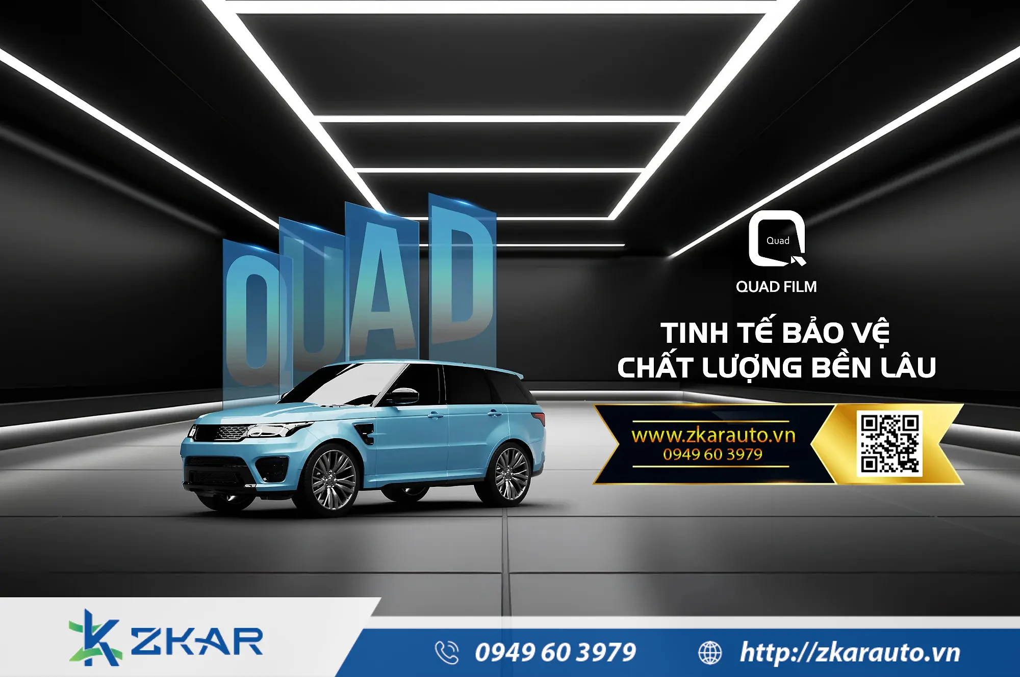 Lợi Ích Phim Cách Nhiệt Quad Film Cho Xe Ô Tô - Phún Xạ Nhiệt
