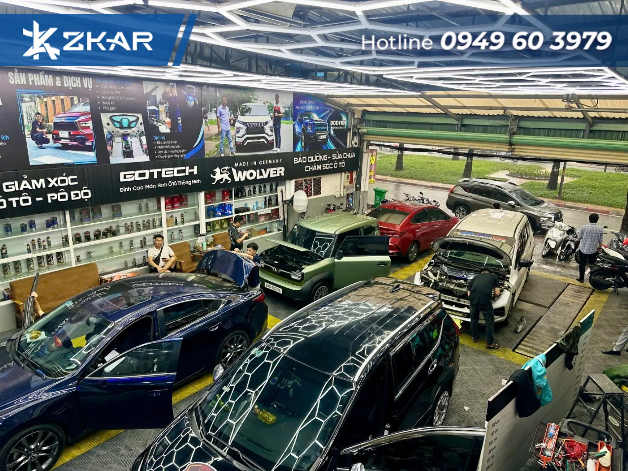 Địa Chỉ Gara Auto Ô Tô Uy Tín Phường Trung mỹ Tây