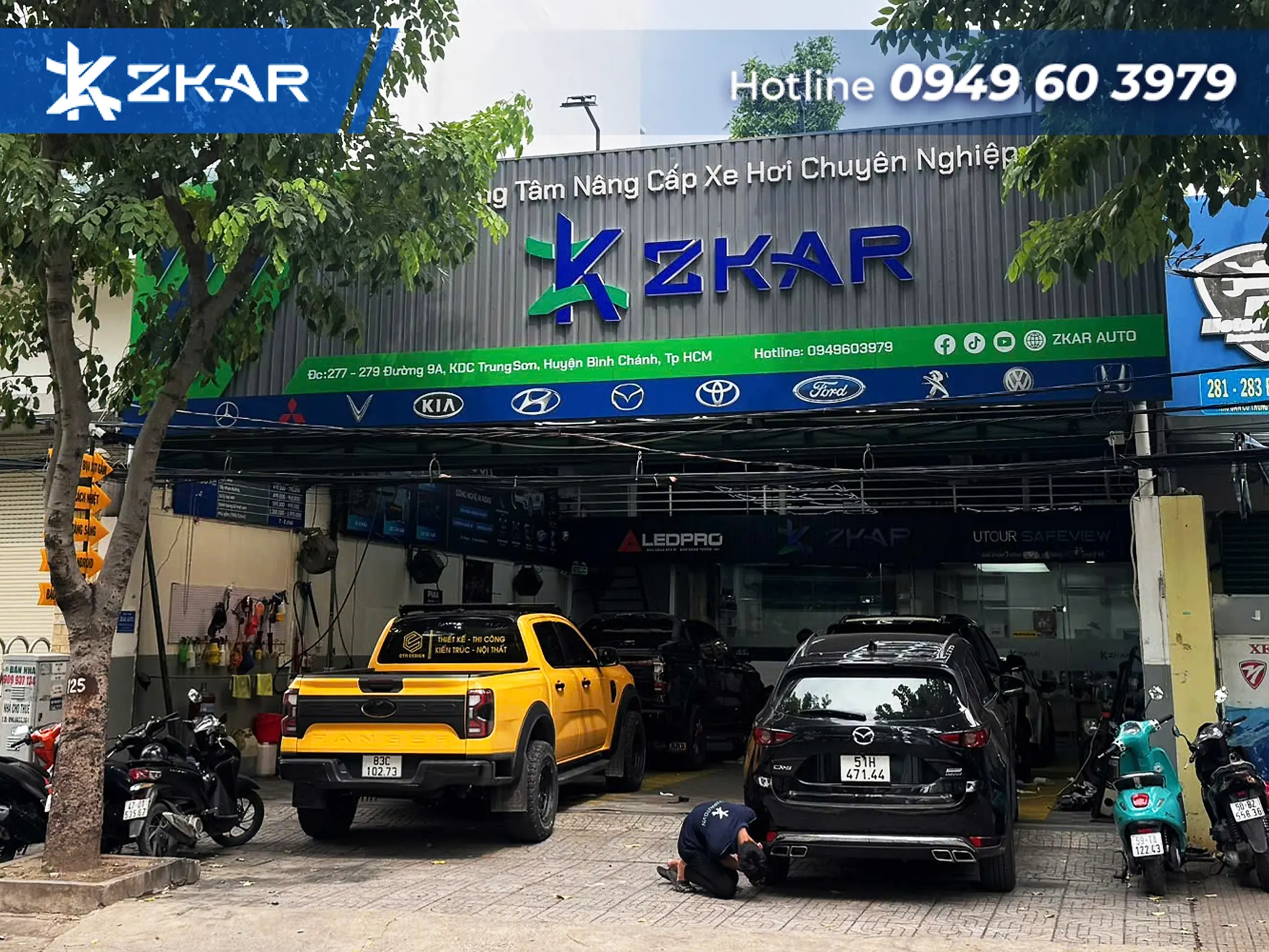 Địa Chỉ Lắp Đặt Zestech ZT13 ADAS Tại ZKar Auto
