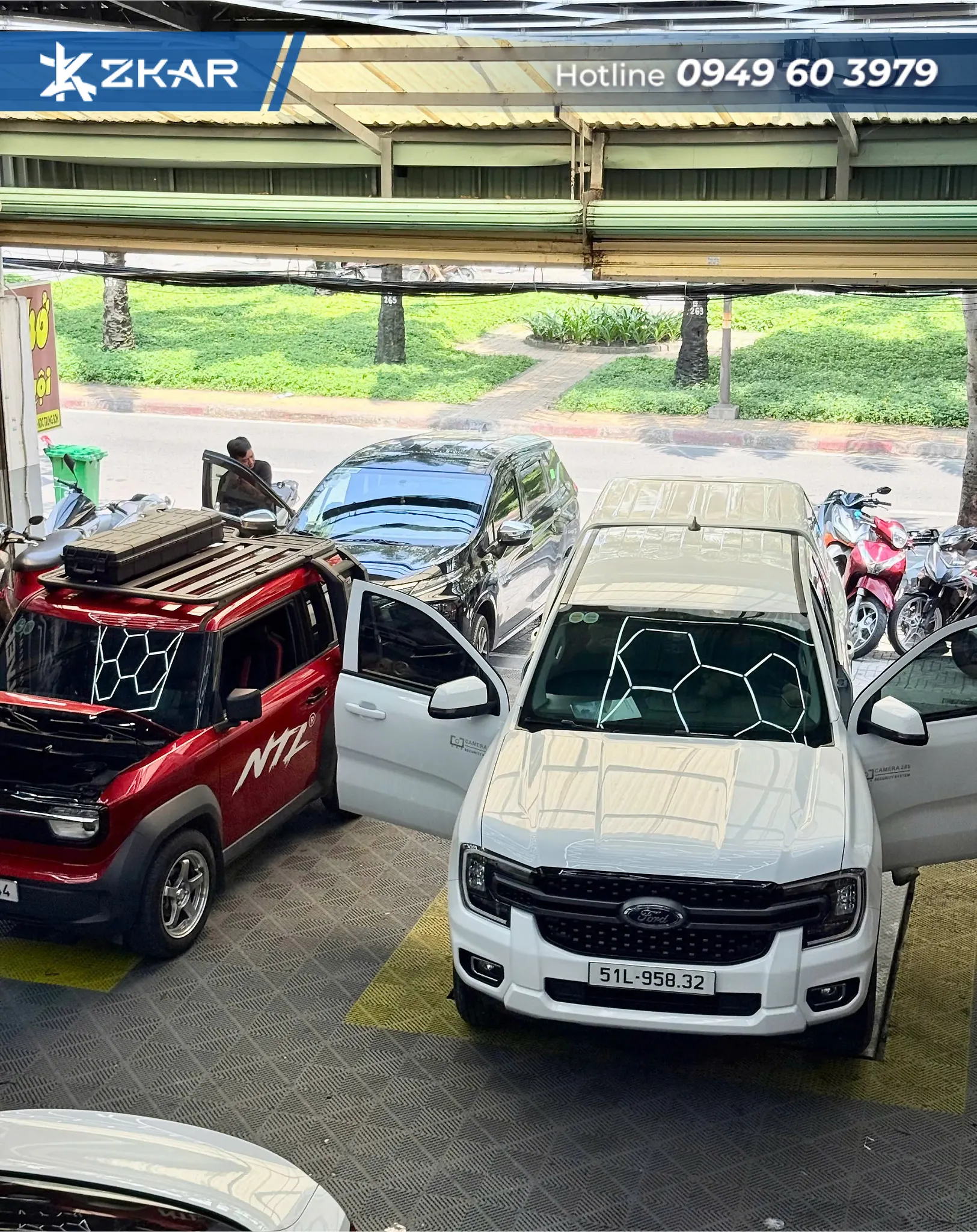 địa chỉ gara uy tín phường hạnh thông