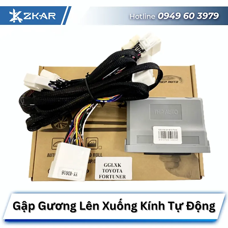 Gập Gương Lên Xuống Kính Tự Động THP
