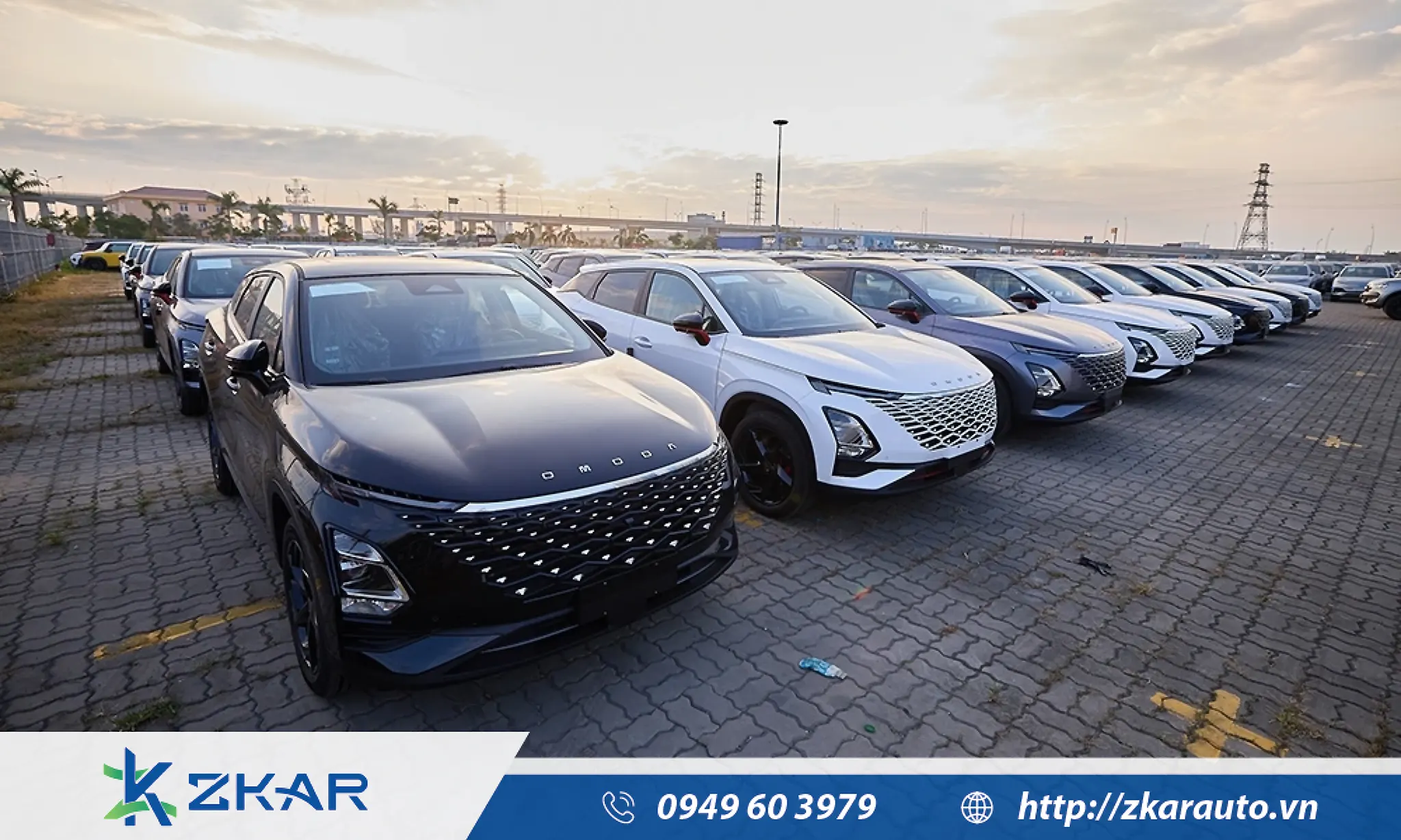Những chiếc Omoda C5 đầu tiên đã cập bến Việt Nam