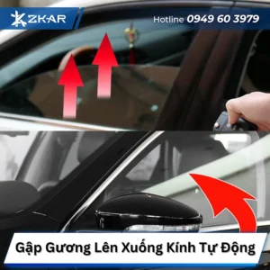 Gập Gương Lên Xuống Kính Tự Động THP