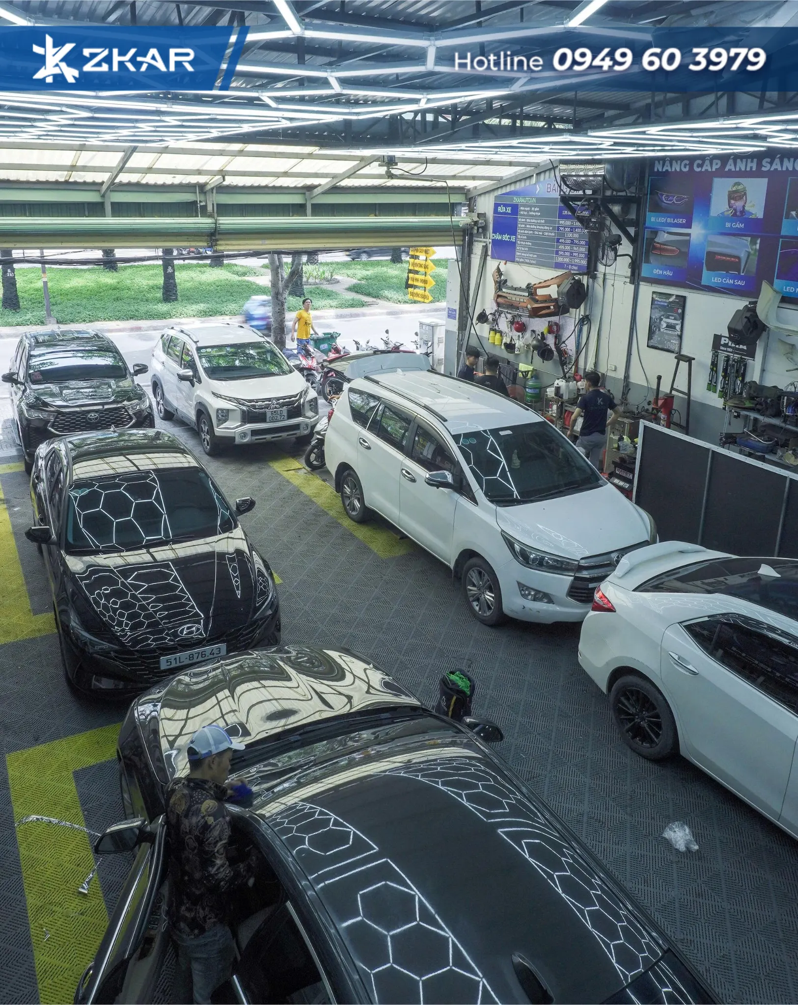 Địa chỉ gara uy tin phường bình lợi trung