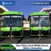 Dán Phim Cách Nhiệt Zivent Cho MEKO Limousine