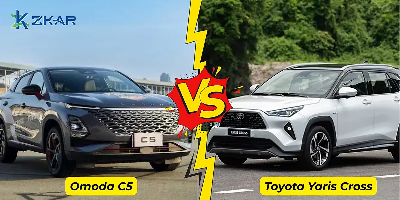 So Sánh Xe Omoda C5 Với Xe Toyota Yaris Cross