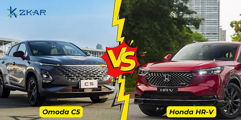 So Sánh Xe Omoda C5 Với Xe Honda HR-V