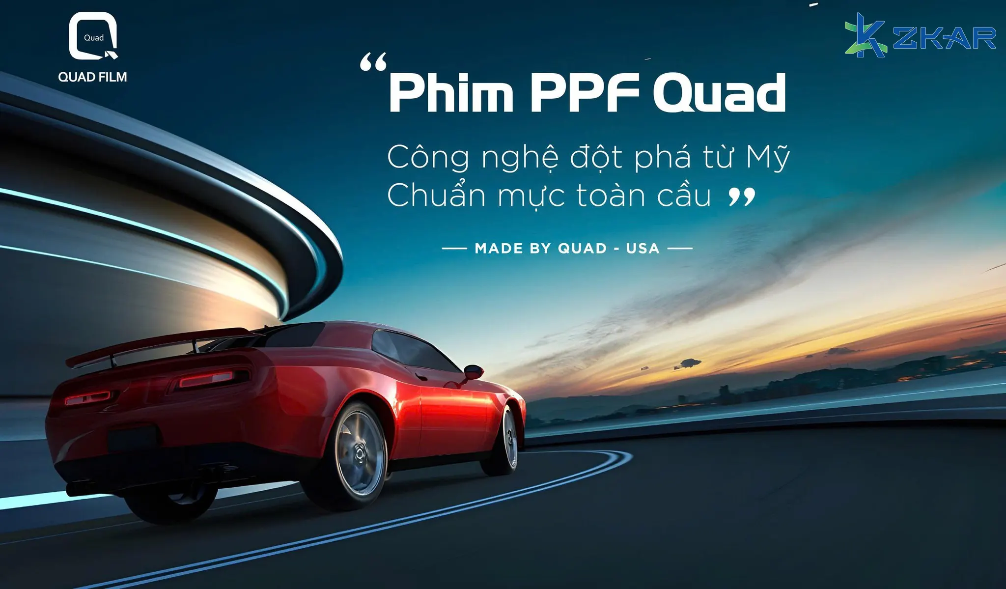 PPF Bảo Vệ Sơn Xe Ô Tô QUAD 