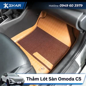 Lắp Thảm Lót Sàn Xe Omoda C5