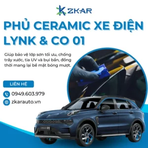 Phủ Ceramic Cho Xe lynk & co 01 Tại TP.HCM