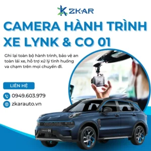 Gắn Camera Hành Trình Cho Xe Lynk & Co 01 Tại TP.HCM